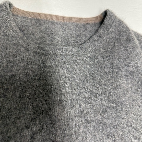 Bobby Jones cashmere sweater gray size s/m - Picture 5 of 7